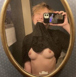 The absolute best pic of my tits I’ve ever taken (: