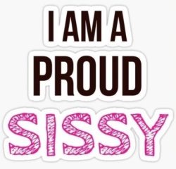 I am a proud sissy