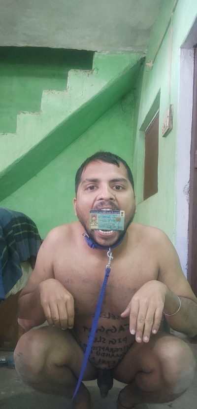 Indian Faggot Chitransh Govila exposed with his ID (DRIVING LICENSE)