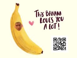 This Banana Loves You A Lot! (Asian Chinese Guy Banana)