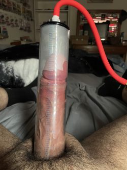 Got a dick pump