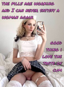 Sissy feminization is working and there is no turning back now