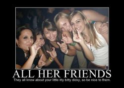 Girlfriend told all her friends about my tiny cock