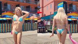 Denver Shoemaker hits Ocean City Boardwalk looking for cock