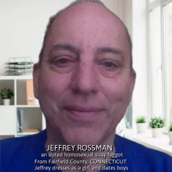 This is a real sissy faggot seen as he really looks without makeup or wig
