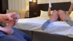 Cuckold cums watching friend creampie his wife