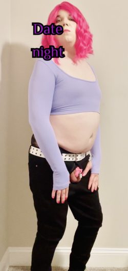 This sissy loves going on dates and being shown off