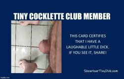 small dick