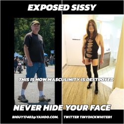 Exposed Sissy Allie