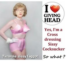 Tvcarole sissy faggot 💕