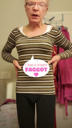 Tvcarole sissy faggot 💕