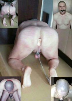 submissive gay ass licks naked boots