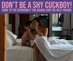 Cuckboy wants to join the next round