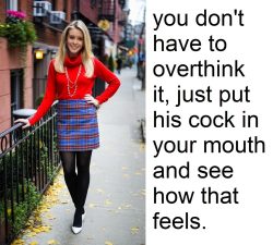 Sissy Put That Cock in Your Mouth
