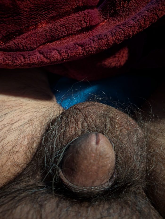 Shy tiny penis