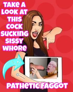 Tvcarole sissy faggot 💕