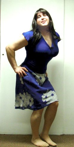 Andrea is xdressing more