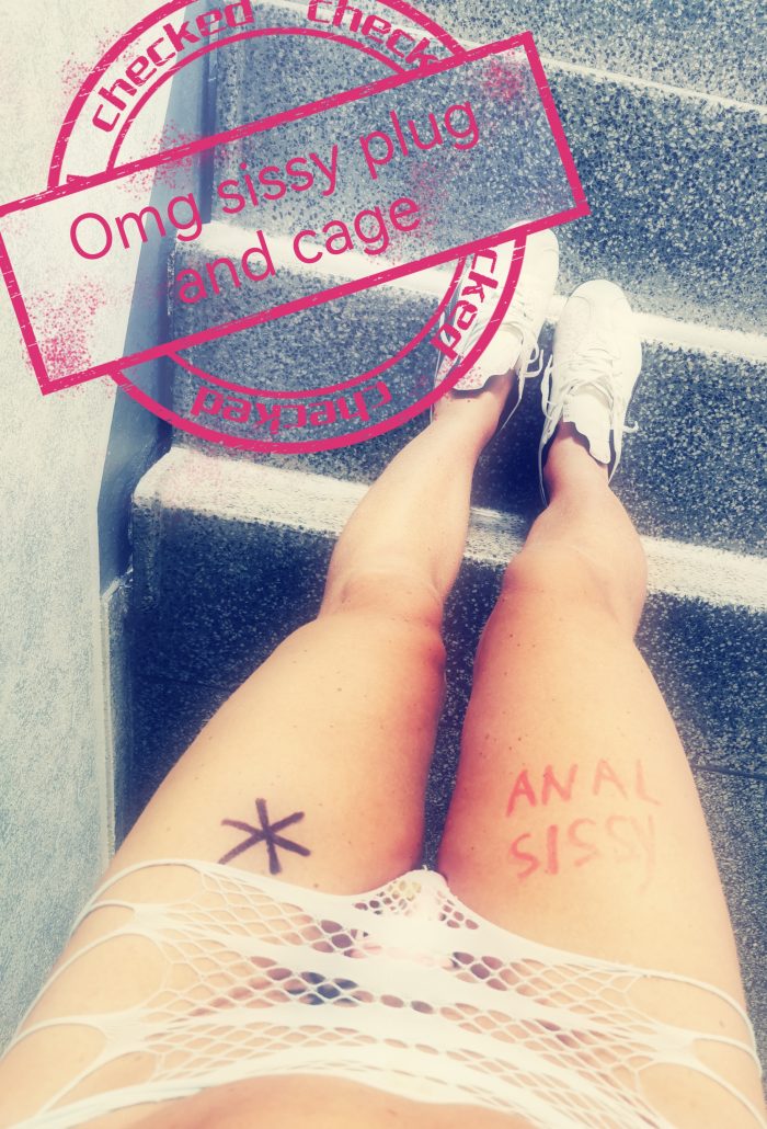 Anal public sissy slut, repin please, 😎
