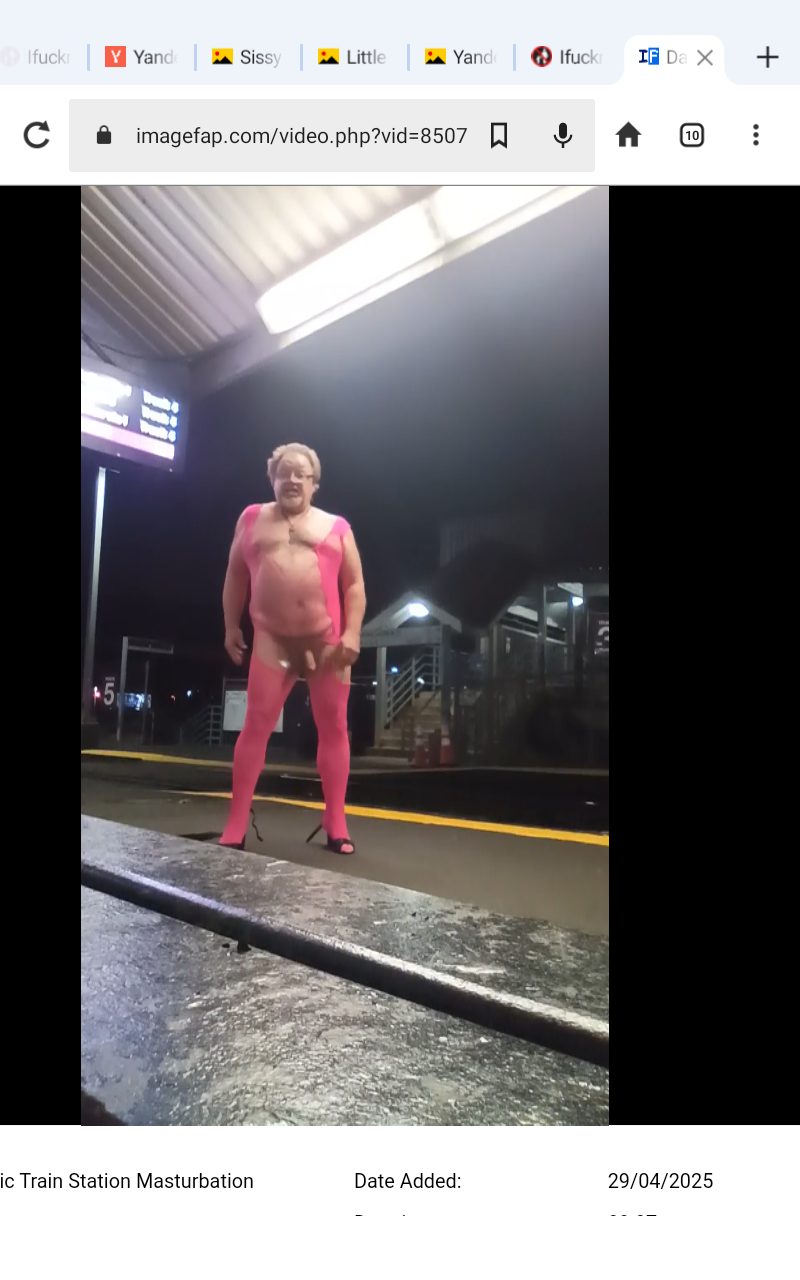 Train Station Masturbation