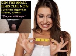 small dick