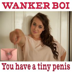 Wanker Boi has a tiny penis