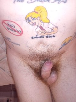 Duane tudor small dick loser tattoos