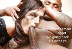 Owned Faggot