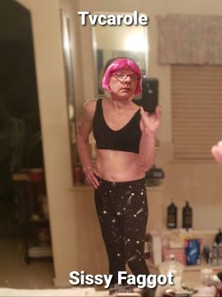 Tvcarole sissy faggot 💕