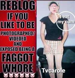 Tvcarole sissy faggot 💕