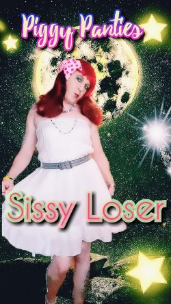 Sissy Loser Piggy🐷Panties