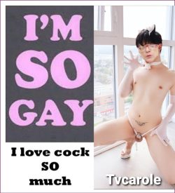 Tvcarole sissy faggot 💕