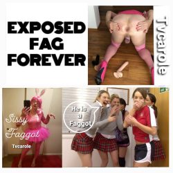 Tvcarole sissy faggot 💕