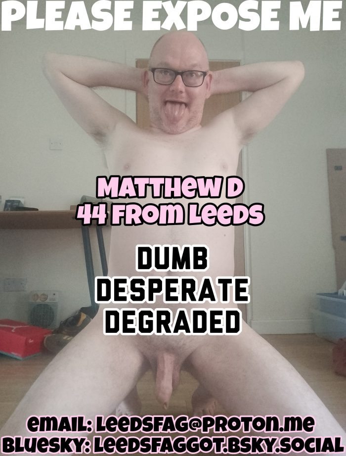 Leeds Fag wants sharing across the internet