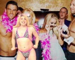 Thong Swimsuit Loving Denver Shoemaker Kisses Cocks All Night Long