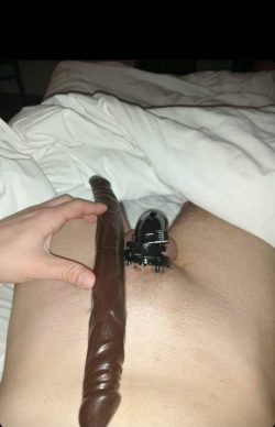 Nasty slut clock hold