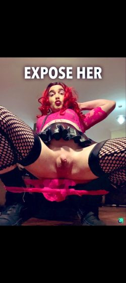 Exposed faggot Luna spice going deeper