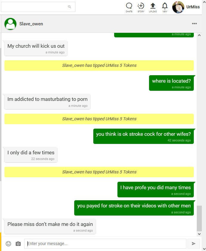 slave_owen want to drink Goddess piss and kiss wife Sarah