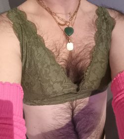 One of my first bras, in combination with arm warmers
