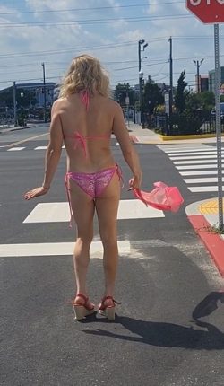 Denver Shoemaker Shakes Booty in Pink Bikini in Ocean City Maryland