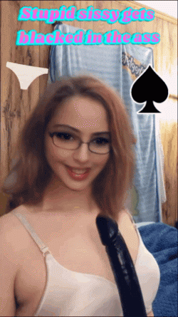 Sissy wants to be blacked.