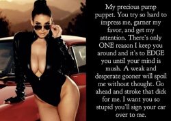 Paypig Signs Over Car to Findom