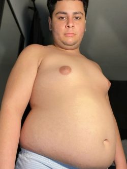 Chubby guys belly