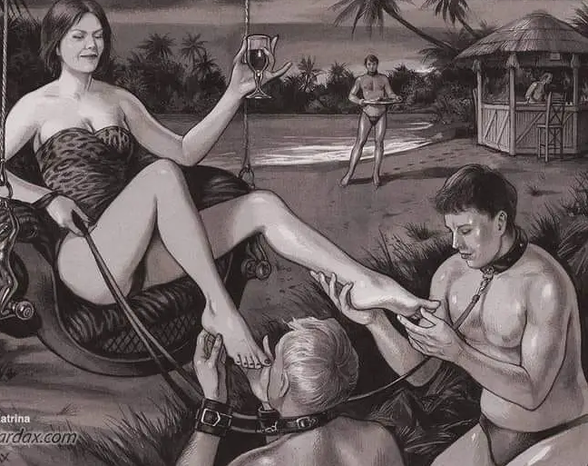 A good submissive sissy slave