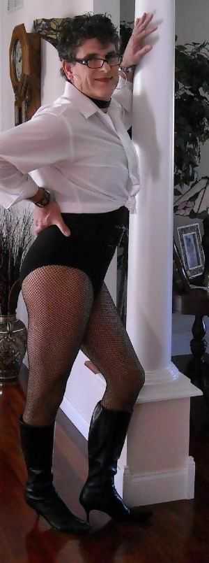 Faggot Peter Weaver as Sissy Tricia Beaver. If only she could Express this side of herself all t ...