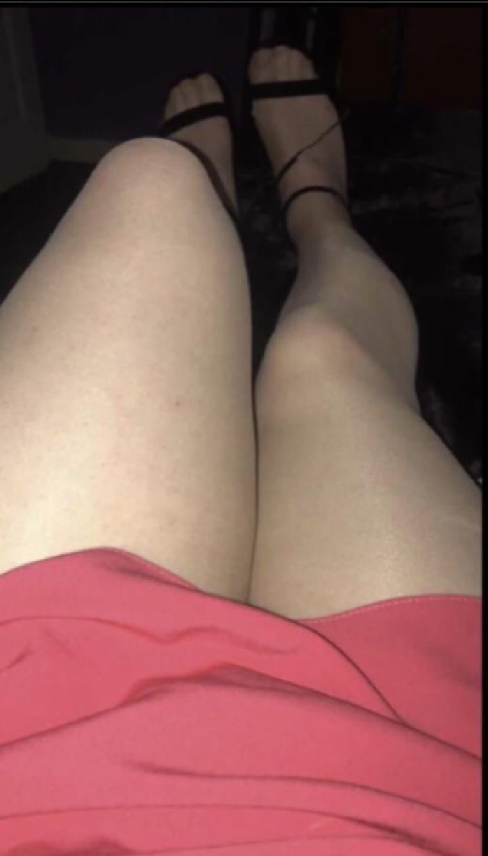 Sissy’s legs in tights