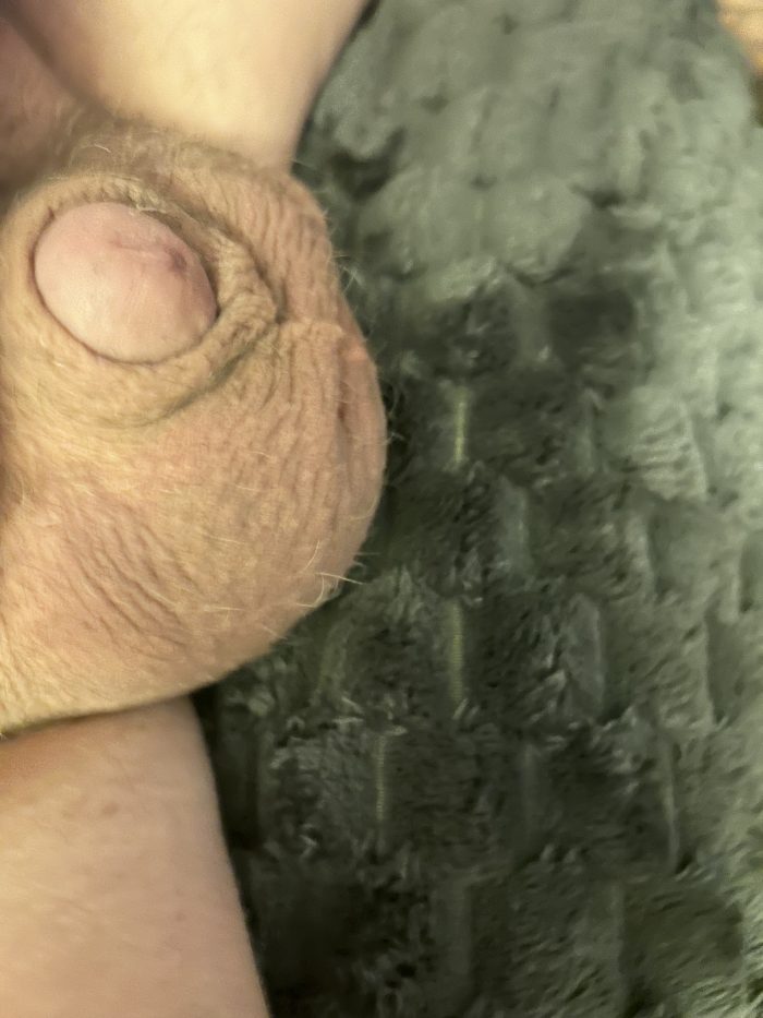 My Tiny Cock soft and then hard