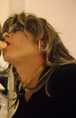 Faggot Peter Weaver as Sissy Tricia Beaver. If only she could Express this side of herself all t ...