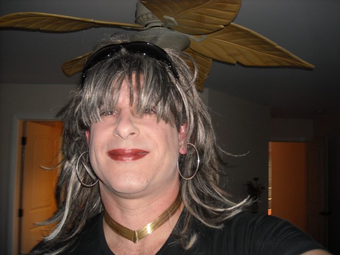 Faggot Peter Weaver as Sissy Tricia Beaver. If only she could Express this side of herself all t ...