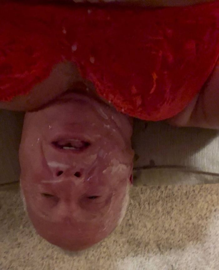SISSY SLUT STEVE KUHN Making it rain sweet nectar down on my face