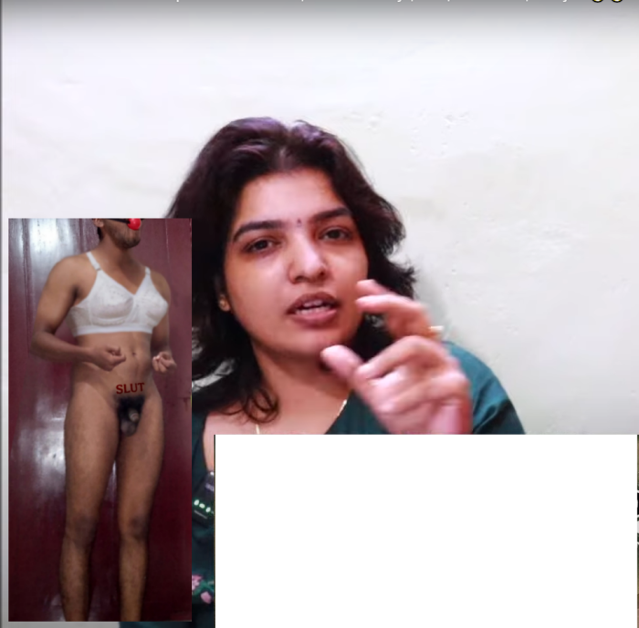 Not a man.Anjana humiliating small dick